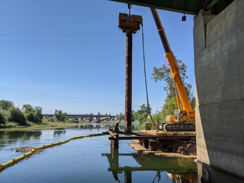 Scour Mitigation and Retrofit at Feather River Bridge